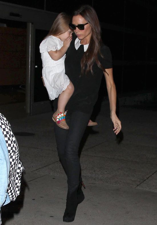 ZzzzZZZzzzaspani Beckhamowie przybyli do Los Angeles (FOTO)