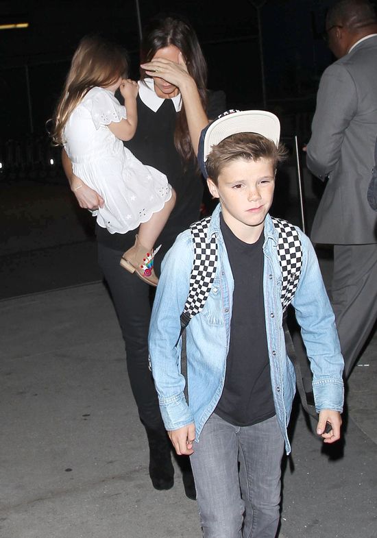 ZzzzZZZzzzaspani Beckhamowie przybyli do Los Angeles (FOTO)