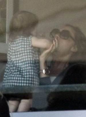 Victoria Beckham zabrała Harper na mecz (FOTO)