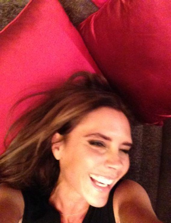 Na wzgórzach Hollywood nawet Victoria Beckham się uśmiecha