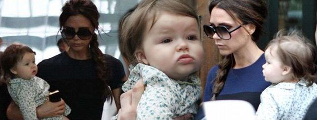 Victoria Beckham z córką Harper próbują kuchni chińskiej