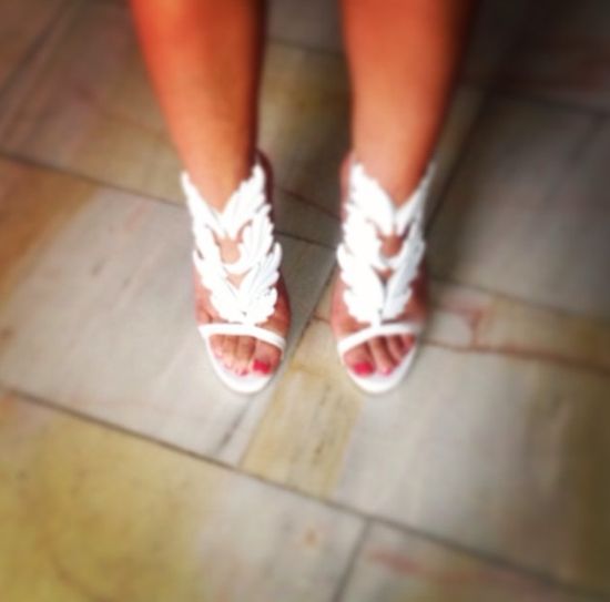 Wiktoria Grycan ma takie same buty jak Kim Kardashian  