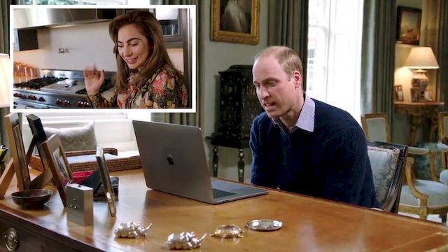 Rozmowa Lady Gagi i Księcia Williama może wywołać łzy (VIDEO)