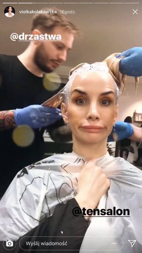 Viola Kołakowska została BLONDYNKĄ (Instagram)