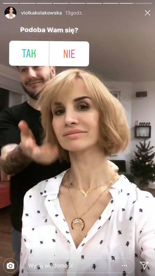 Viola Kołakowska została BLONDYNKĄ (Instagram)