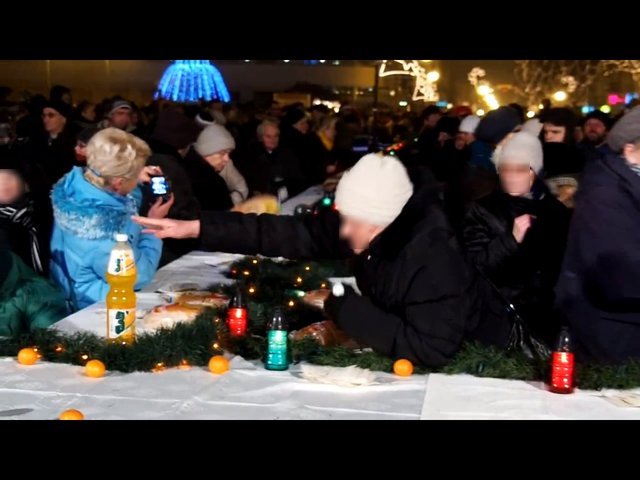 Wigilia w Radomiu - żenada roku? (VIDEO)