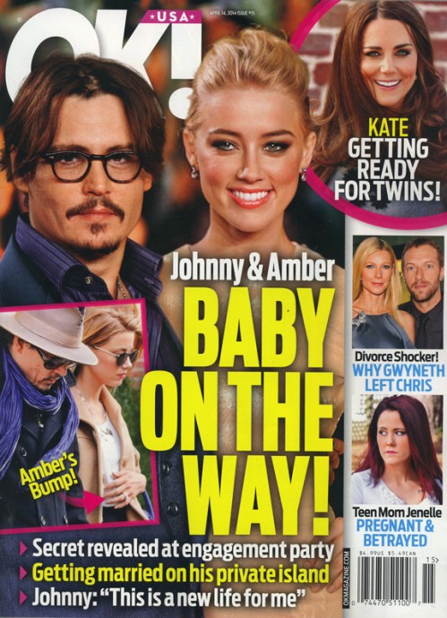 Amber Heard i Johnny Depp będą mieli dziecko!