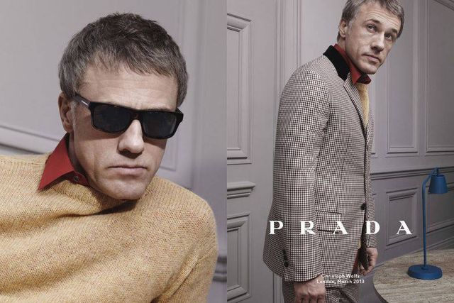 Christoph Waltz został twarzą Prady Christoph Waltz został twarzą Prady