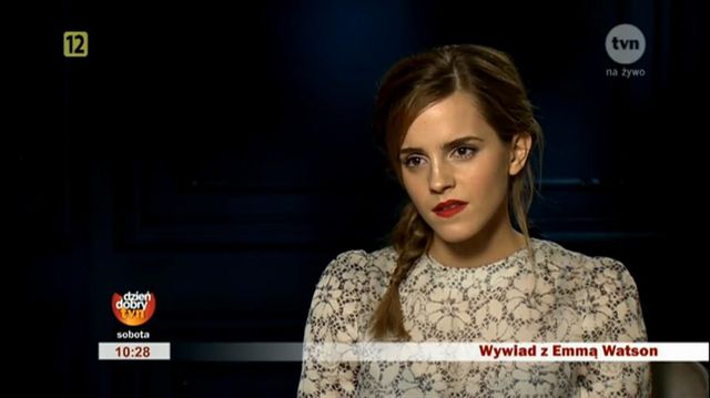 Emma Watson w wywiadzie dla DDTvn