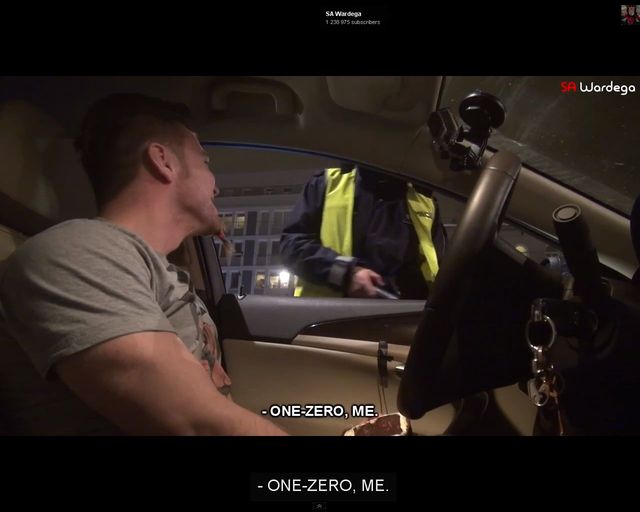 SA Wardęga z ciasteczkowym telefonem unika mandatu VIDEO