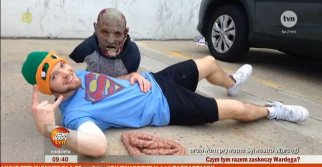 Wiemy, czym zaskoczy nas teraz Sylwester Wardęga (VIDEO)