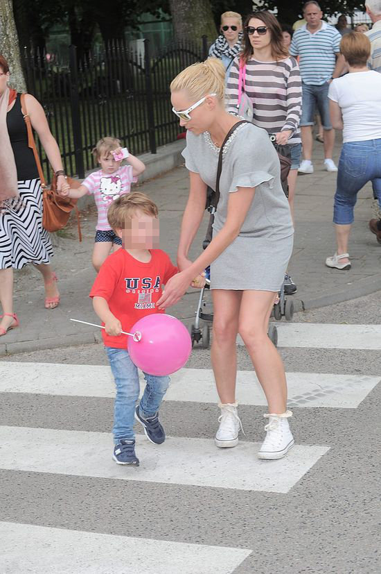 Weronika Książkiewicz z synkiem (FOTO) Weronika Książkiewicz z synkiem (FOTO)