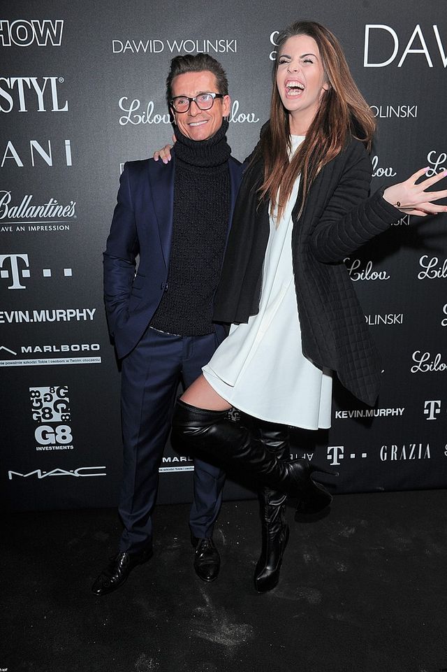 Celebrytki na pokazie kolekcji Dawida Wolińskiego (FOTO) Celebrytki na pokazie kolekcji Dawida Wolińskiego (FOTO)