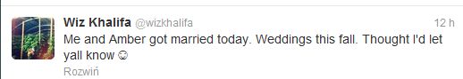 Wiz Khalifa i Amber Rose wzięli ślub! (FOTO)