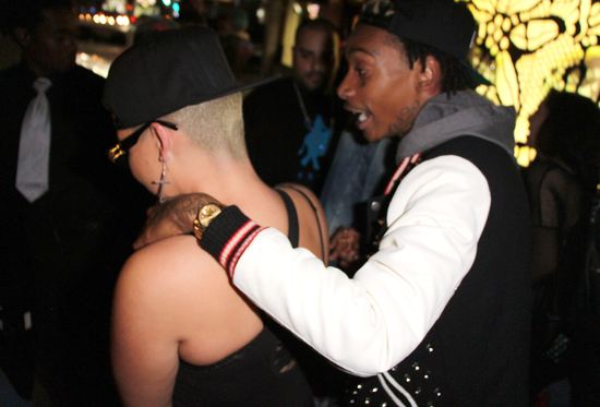 Młodzi rodzice Amber Rose i Wiz Khalifa mocno imprezują 