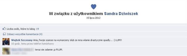 Sandra Dziwiszek oficjalnie dziewczyną Szczęsnego