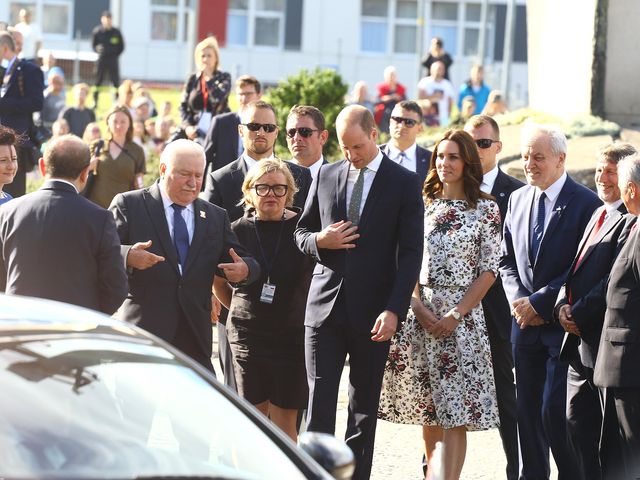 Wpadki podczas wizyty książęcej pary w Polsce
