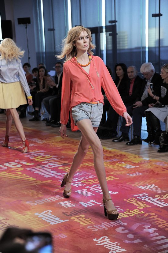 Mercedes i siostry Bohosiewicz na pokazie fryzur (FOTO)