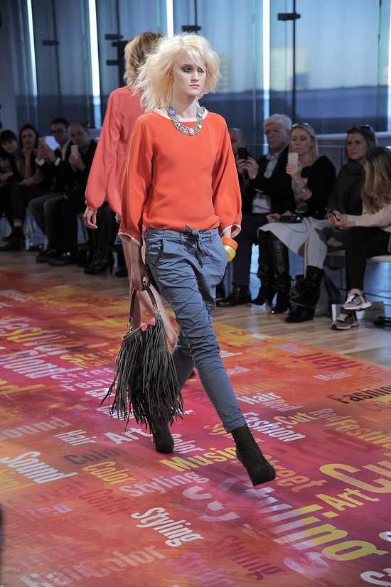 Mercedes i siostry Bohosiewicz na pokazie fryzur (FOTO)