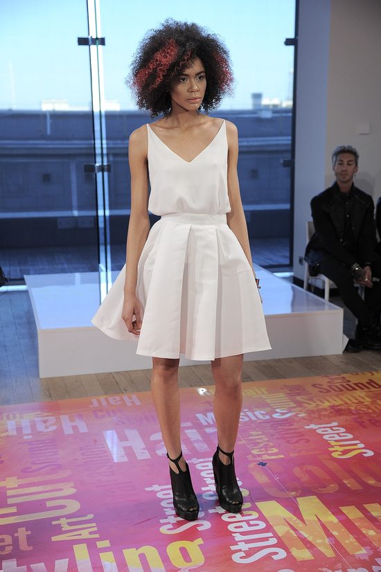 Mercedes i siostry Bohosiewicz na pokazie fryzur (FOTO)