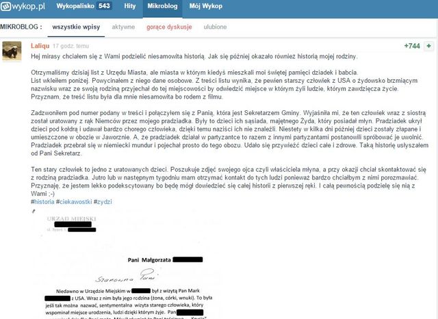 Ten list z Wykopu ściśnie Was za serce