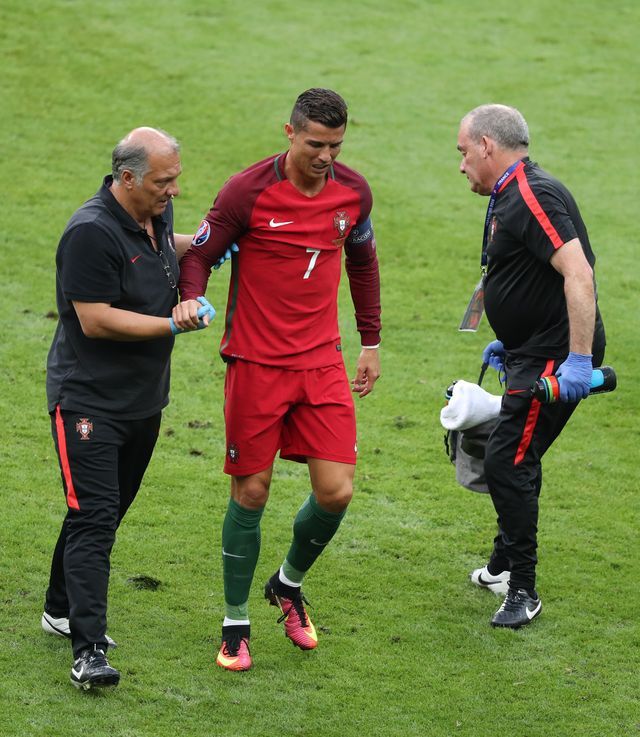 Dramat Cristiano Ronaldo w finale Euro 2016! (VIDEO)
