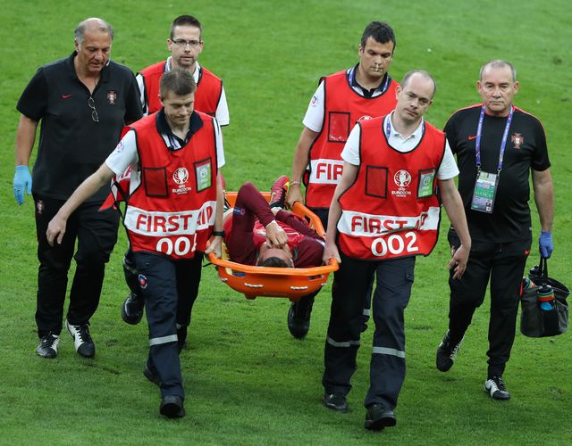 Dramat Cristiano Ronaldo w finale Euro 2016! (VIDEO)