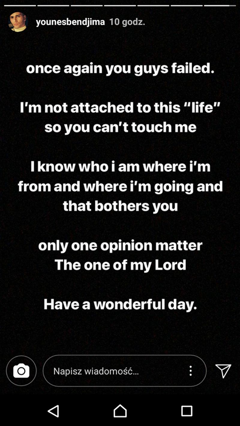 Tak Younes Bendjima TŁUMACZY się ze zdjęć z inną kobietą Tak Younes Bendjima TŁUMACZY się ze zdjęć z inną kobietą