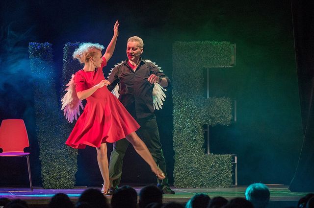 Aneta Zając na premierowym spektaklu w teatrze (FOTO)