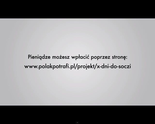 Zbigniew Bródka pieniądze na igrzyska zbierał w sieci VIDEO