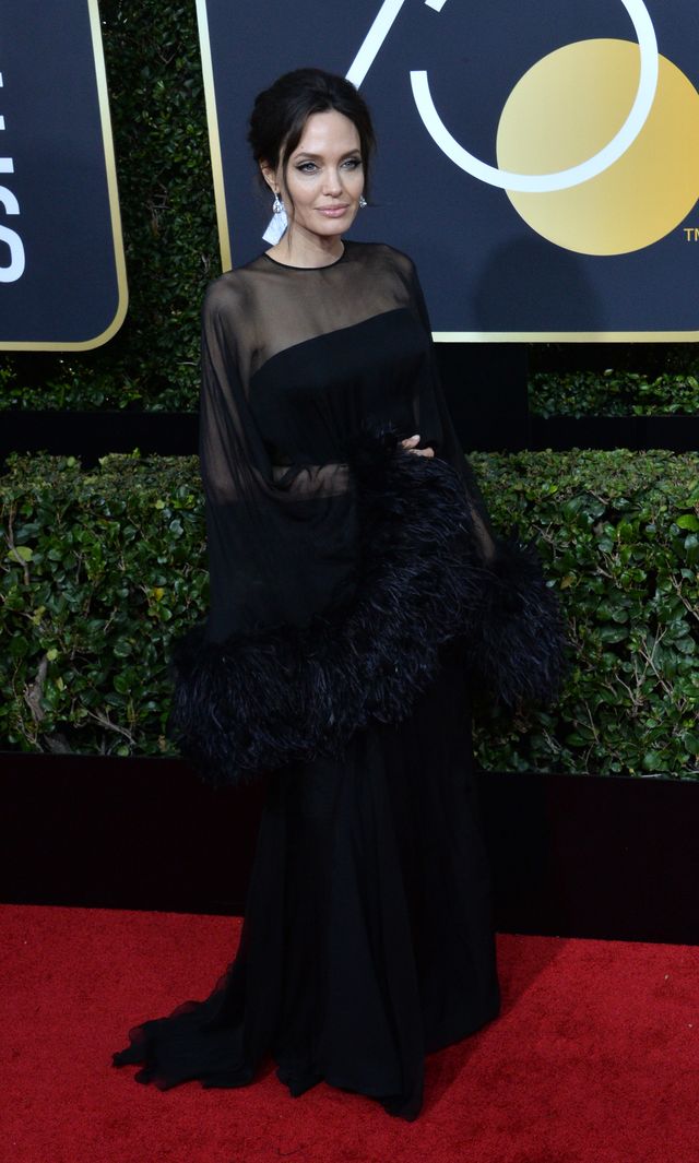 Złote Globy 2018 - gwiazdy w czerni na czerwonym dywanie (ZDJĘCIA)