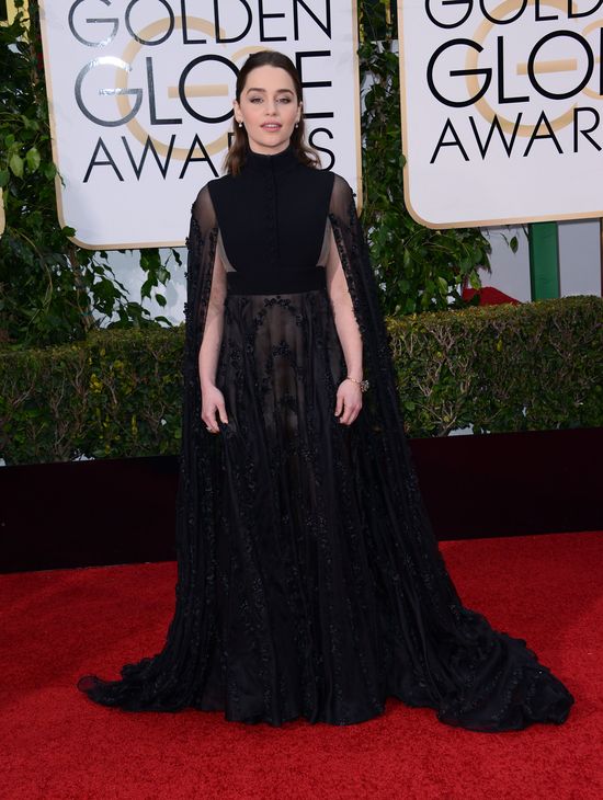 Emilia Clarke zdobędzie tytuł najgorzej ubranej na Globach?