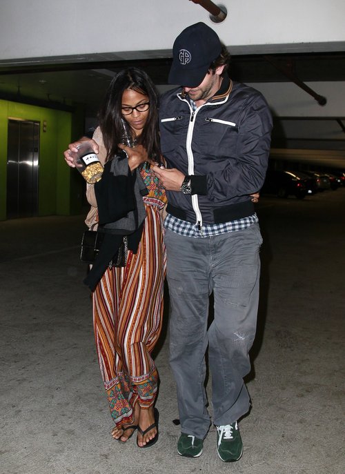 Zoe Saldana w objęciach z Bradleyem Cooperem (FOTO)