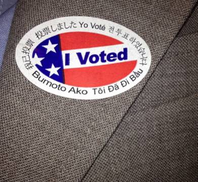 Amerykańscy celebryci także oddali swój głos w wyborach 