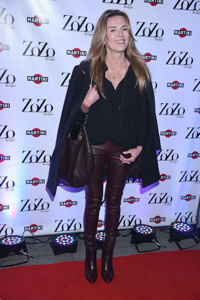 Natasza Urbańska w różowych włosach i inne gwiazdy na otwarciu butiku Natasza Urbańska w różowych włosach i inne gwiazdy na otwarciu butiku