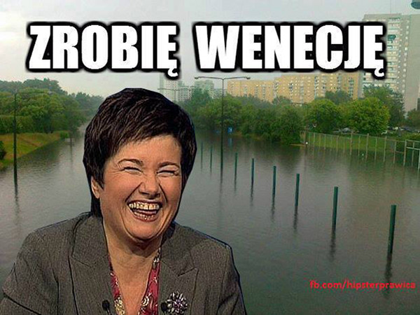 Internauci nabijają się nawet z powodzi (FOTO)