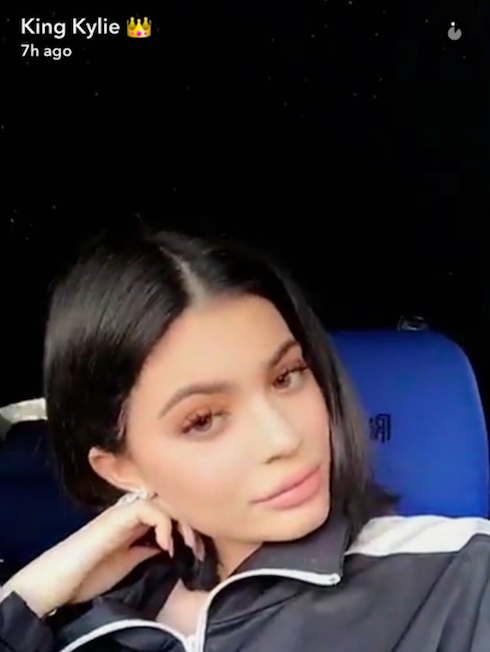 Kylie Jenner chwali się nową fryzurą na Snapchacie, ale coś poszło nie tak...