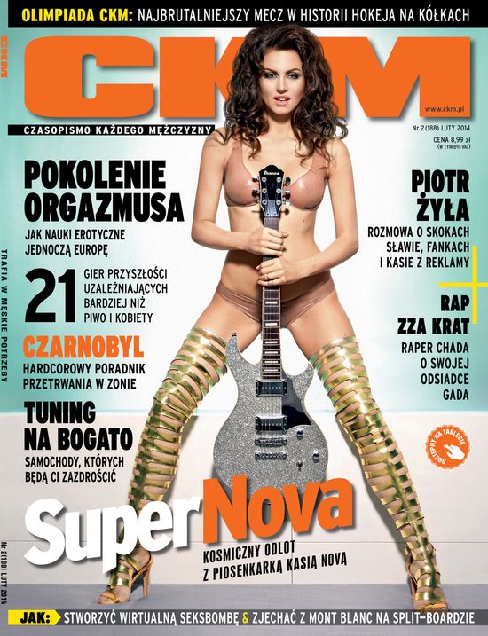 Kasia Nova rozerbała się dla nowego CKM-u