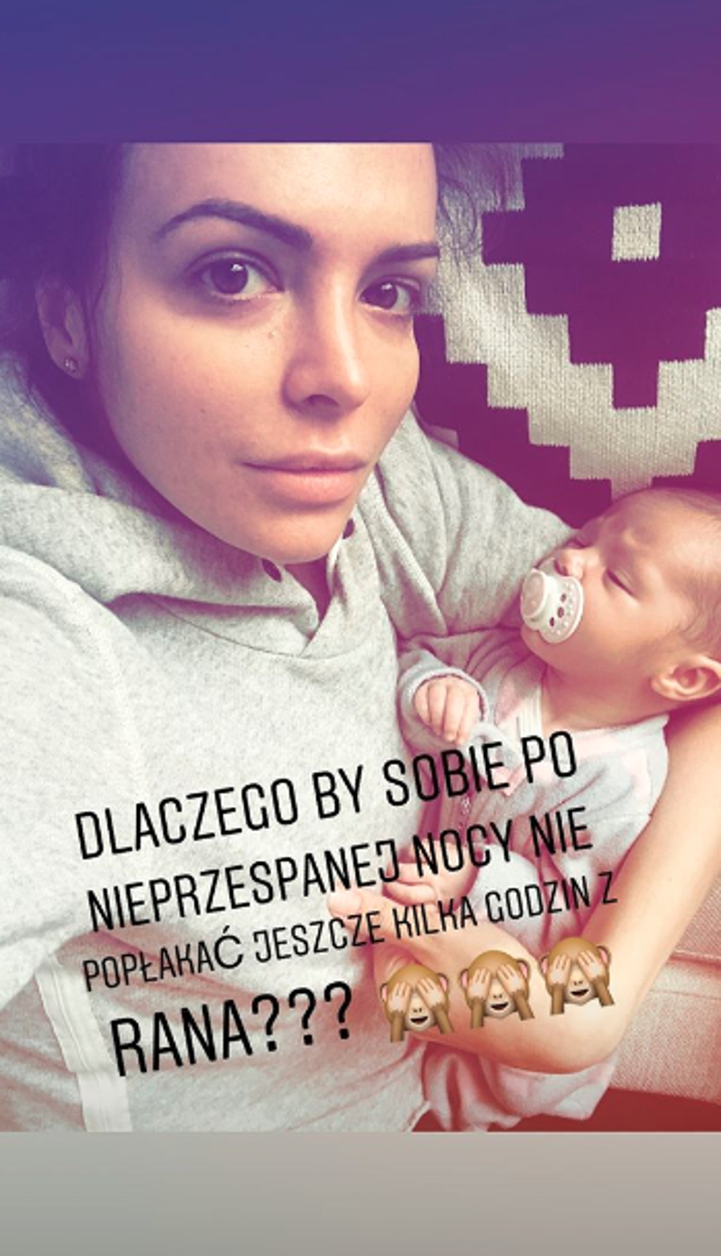 Anna Wendzikowska pokazała zdjęcie po NIEPRZESPANEJ nocy!