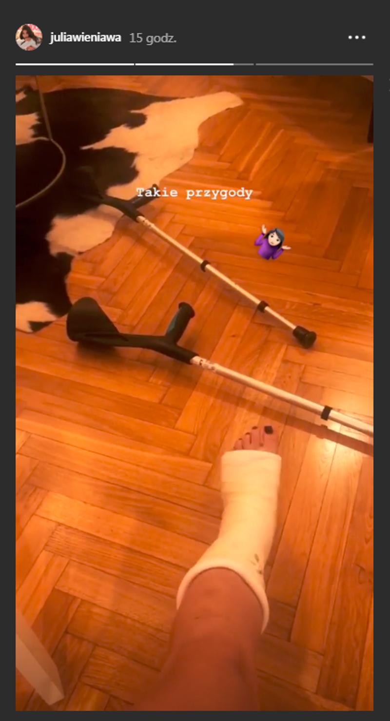 Co się stało z Julią Wieniawą? Pokazała przerażające zdjęcie!