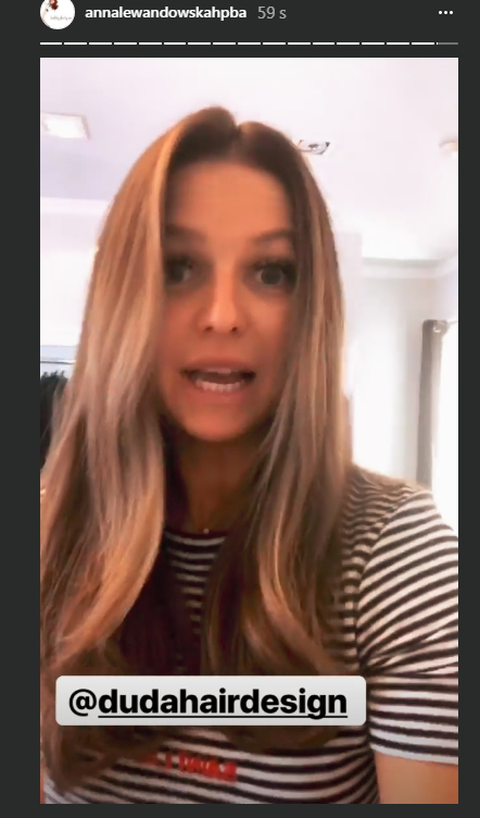 Lewandowska w prostych włosach CHWALI się wizytą u fryzjera!