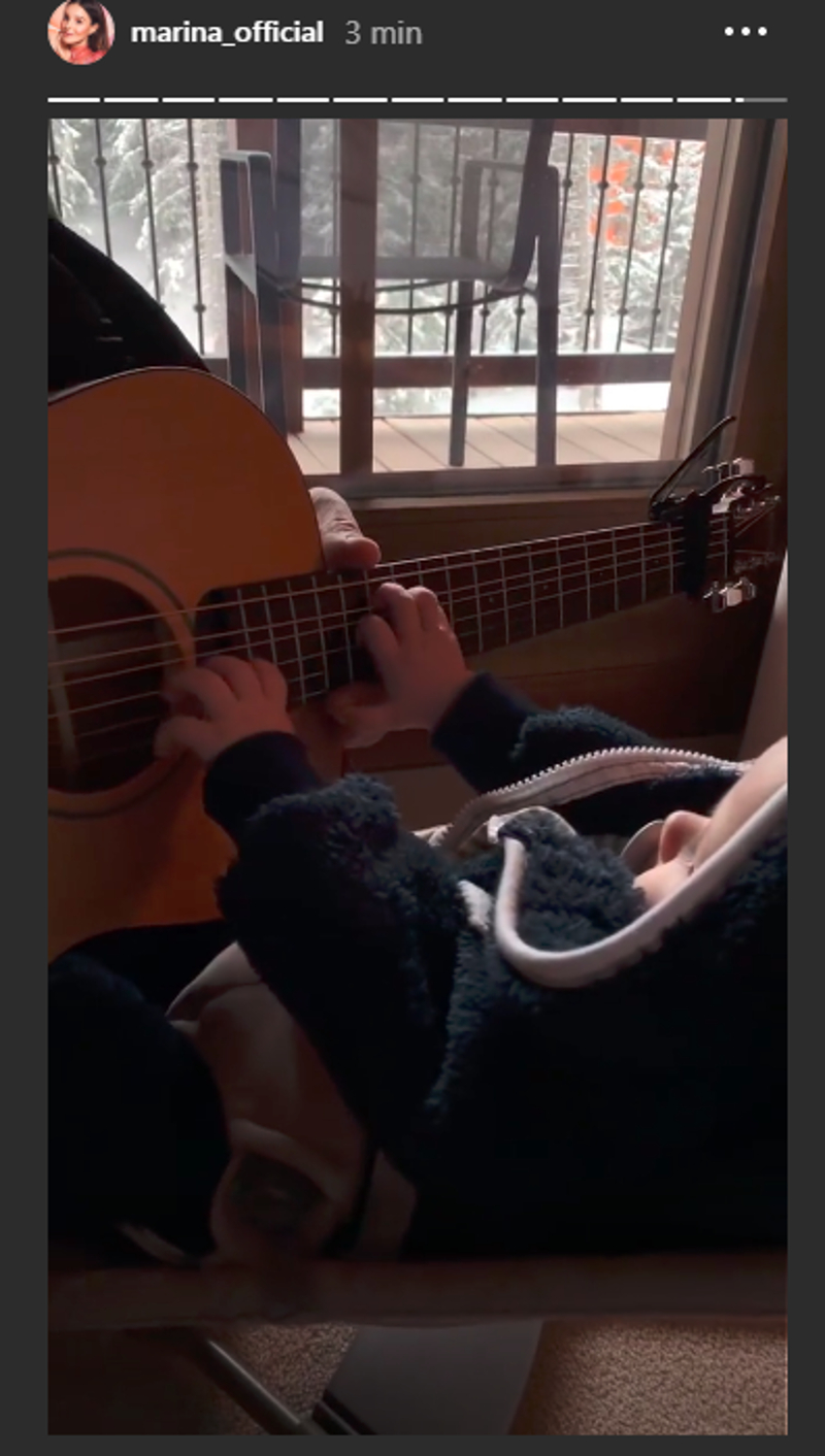 Marina pokazała uroczy filmik z Liamem. Chłopiec odziedziczył po niej talent