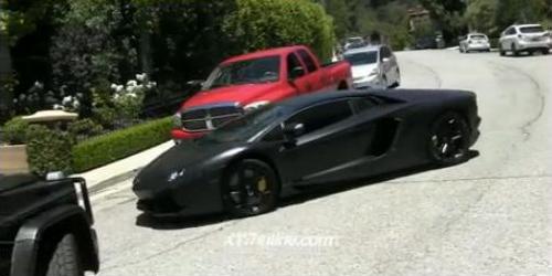 Lamborghini Kanyego Westa zniszczone (VIDEO)