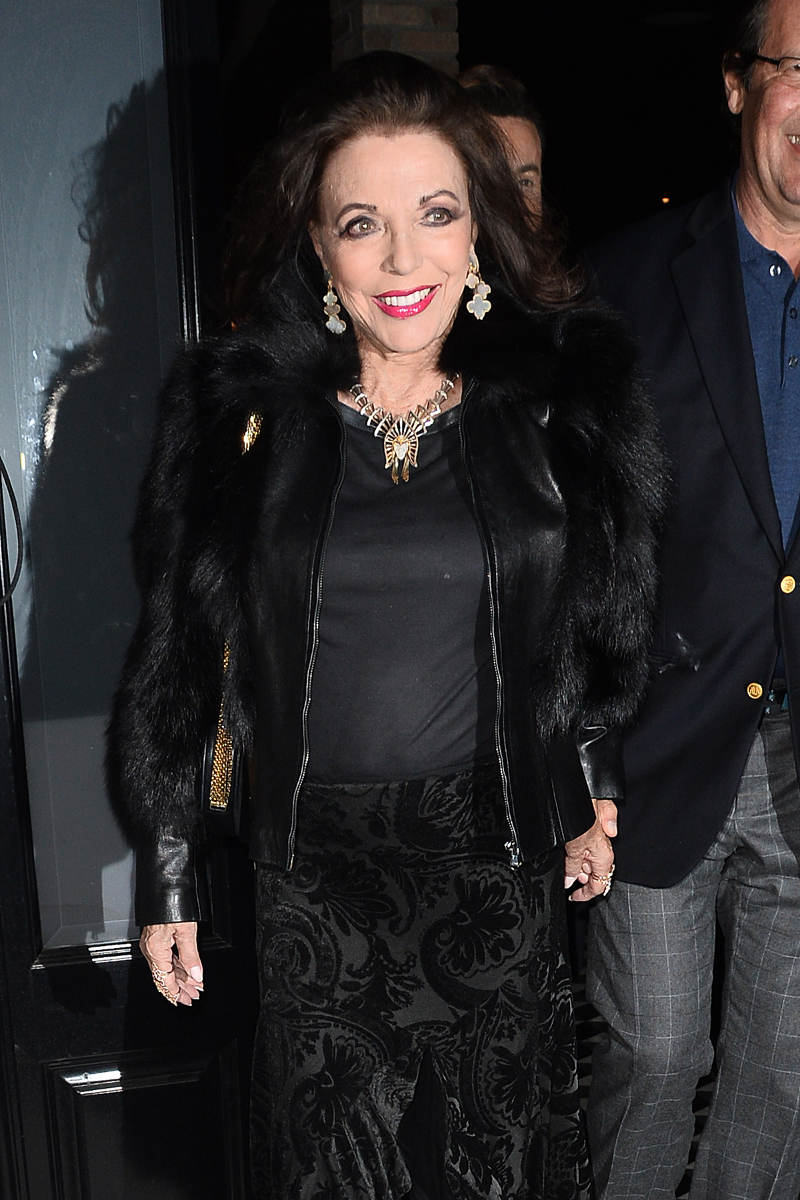 85-letnia Alexis z Dynastii uśmiecha się to paparazzi. Zachwyca formą?