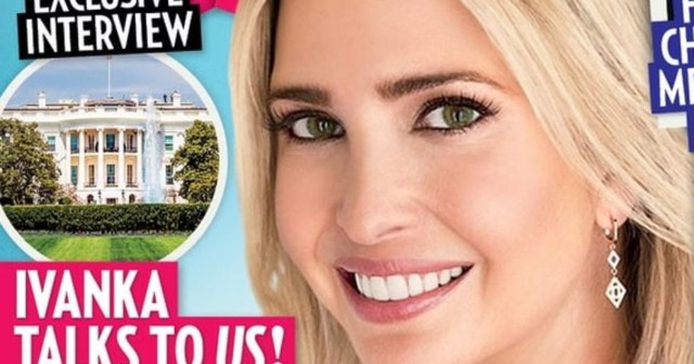 Ivanka Trump o gęsiej skórce w Białym Domu Ivanka Trump o gęsiej skórce w Białym Domu