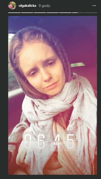 ZMĘCZONA Olga Kalicka bez makijażu! Nie ma czasu się wyspać!