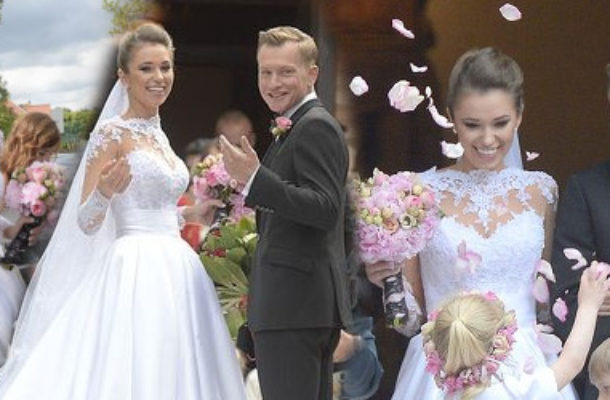 Są zdjęcia ze ślubu Kuby Wesołowskiego i Agnieszki Szczurek