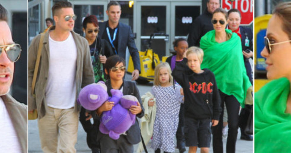 Angelina Jolie, Brad Pitt i ich wszystkie dzieci (FOTO) Angelina Jolie, Brad Pitt i ich wszystkie dzieci (FOTO)