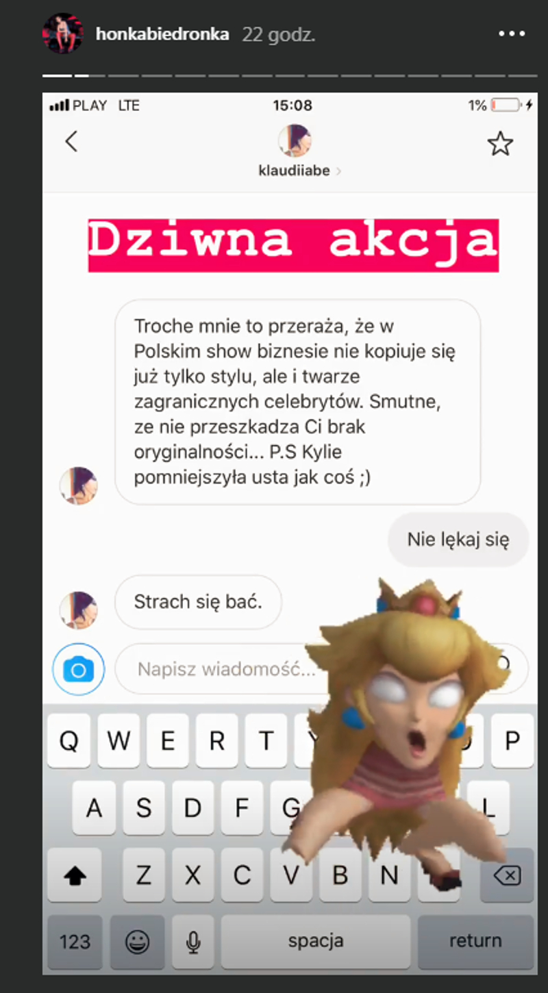 Internautka do Honoraty Skarbek: Masz SKOPIOWANĄ twarz! Internautka do Honoraty Skarbek: Masz SKOPIOWANĄ twarz!