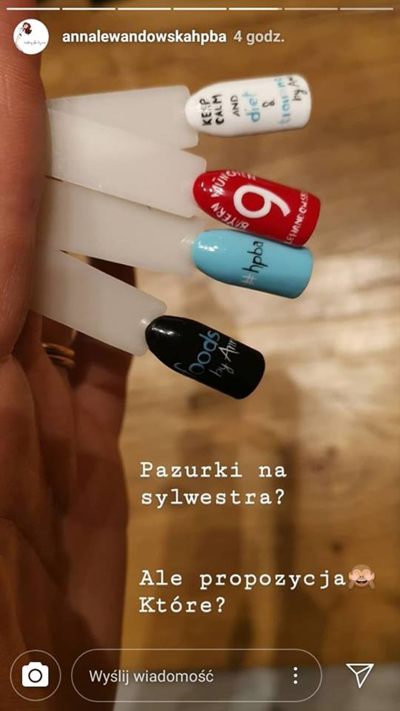 Lewandowska pokazała... PAZNOKCIE od Foods by Ann